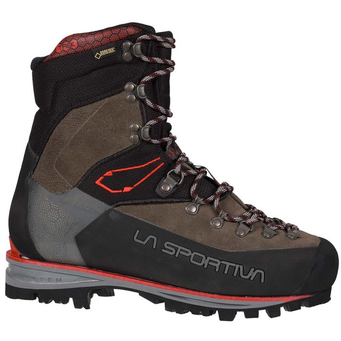 Anthracite/Red Men's La Sportiva Nepal Trek Evo Gtx Mountaineering Boots | 62489-NFAW