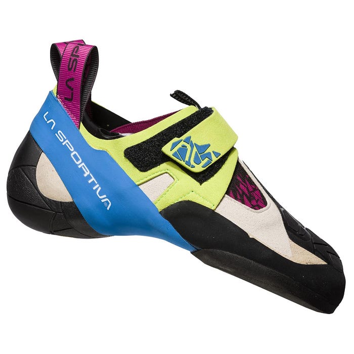 Apple Green/Cobalt Blue Women's La Sportiva Skwama Climbing Shoes | 90812-LMXA