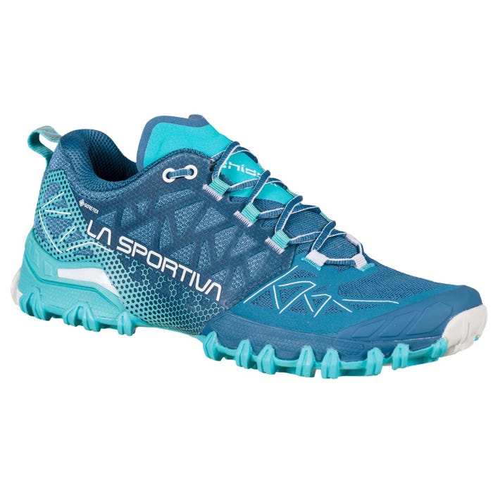 Atlantic/Aquarelle Women's La Sportiva Bushido II GTX Mountain Running Shoes | 90258-MVZE