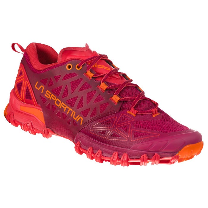 Beet/Garnet Women's La Sportiva Bushido II Mountain Running Shoes | 76840-JXCK