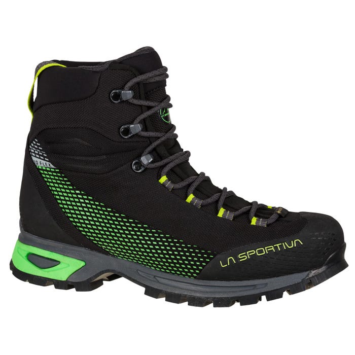 Black/Flash Green Men's La Sportiva Trango Trk Gtx Mountaineering Boots | 31048-WIAZ