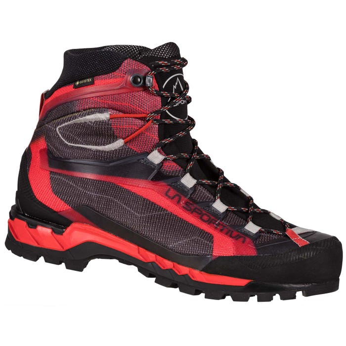 Black/Goji Men's La Sportiva Trango Tech Gtx Mountaineering Boots | 96084-NQYG