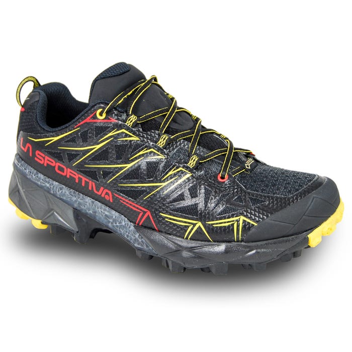 Black Men's La Sportiva Akyra Gtx Mountain Running Shoes | 34176-UCBJ
