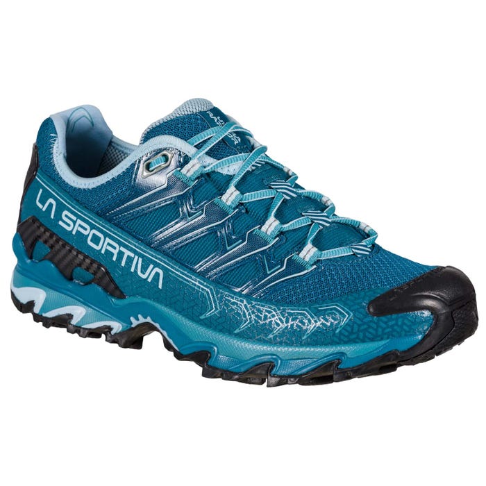 Black/Orchid Women's La Sportiva Ultra Raptor II Wide Mountain Running Shoes | 90673-XLGT