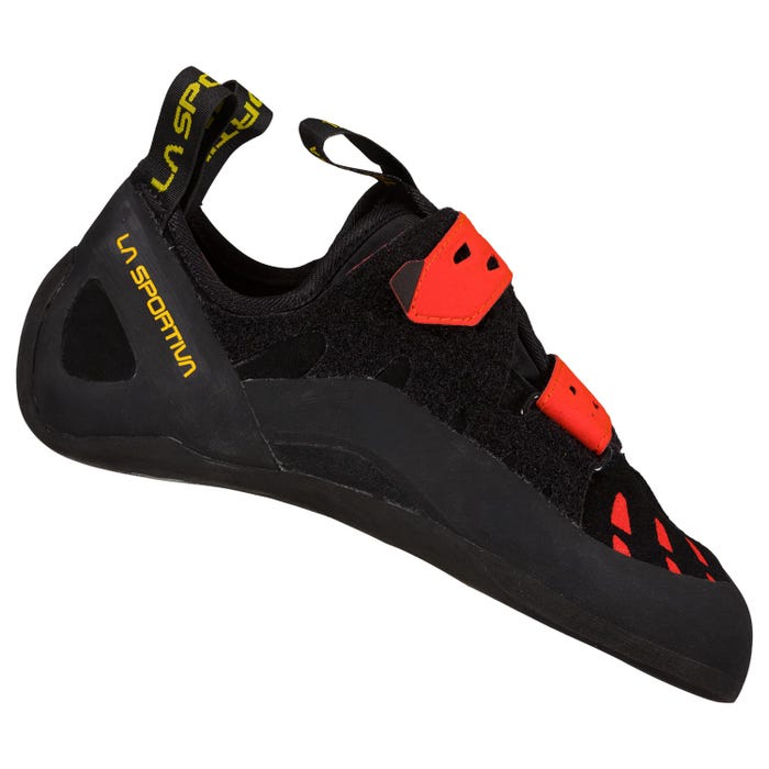 Black/Poppy Men's La Sportiva Tarantula Climbing Shoes | 37921-GXUL