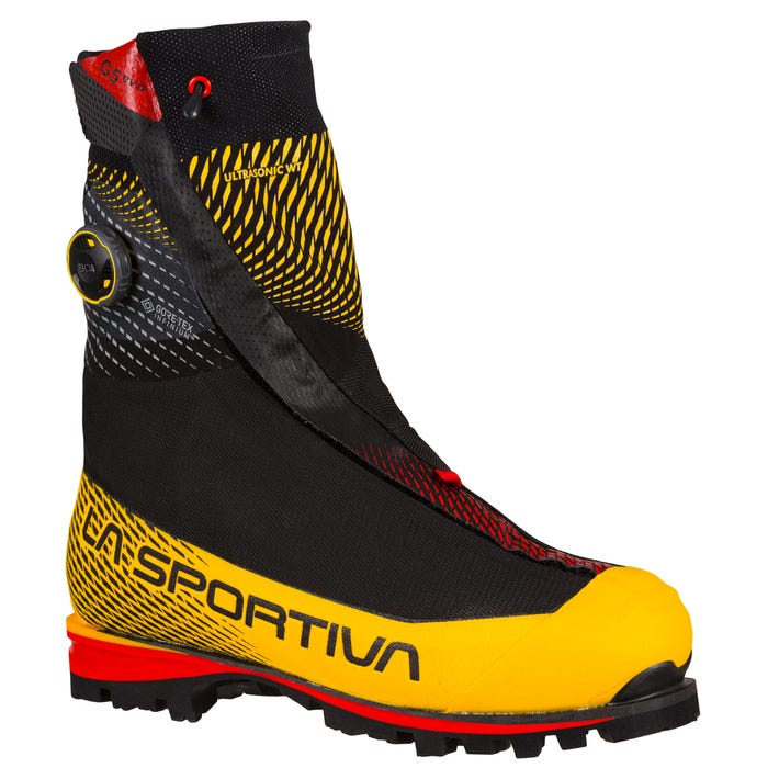 Black/Yellow Men's La Sportiva G5 Evo Mountaineering Boots | 31687-JNMX