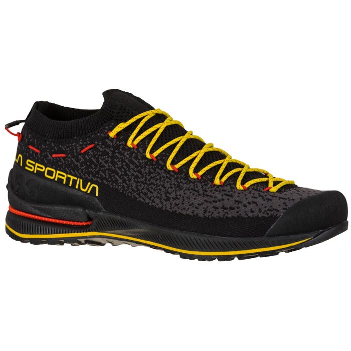 Black/Yellow Men's La Sportiva TX2 Evo Approach Shoes | 03254-HFYC