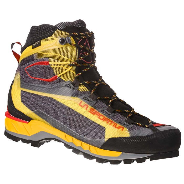 Black/Yellow Men's La Sportiva Trango Tech Gtx Mountaineering Boots | 01576-EVIU