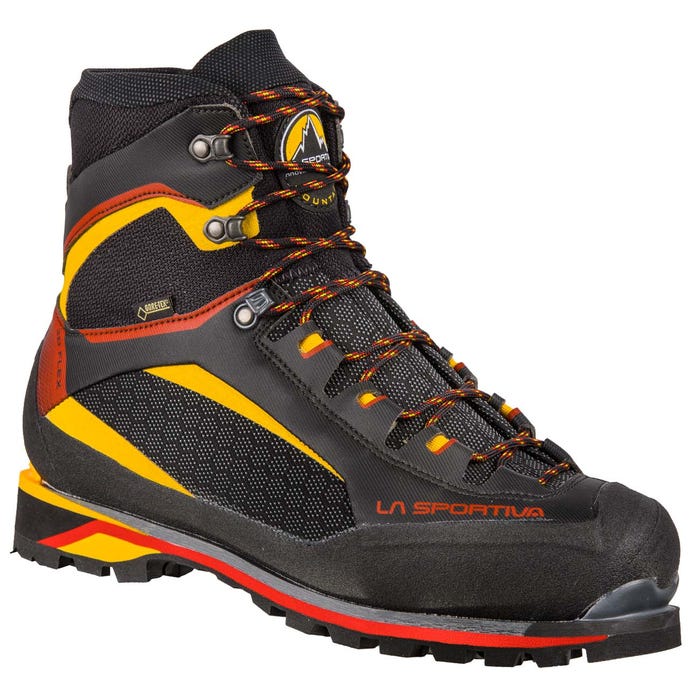 Black/Yellow Men's La Sportiva Trango Tower Extreme Gtx Mountaineering Boots | 86435-PBXW