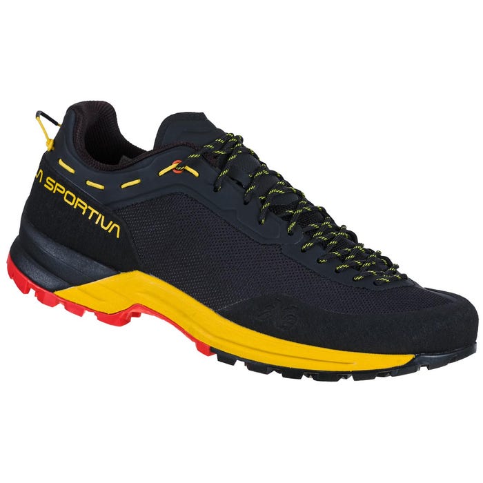 Black/Yellow Men's La Sportiva Tx Guide Approach Shoes | 17640-MBLD