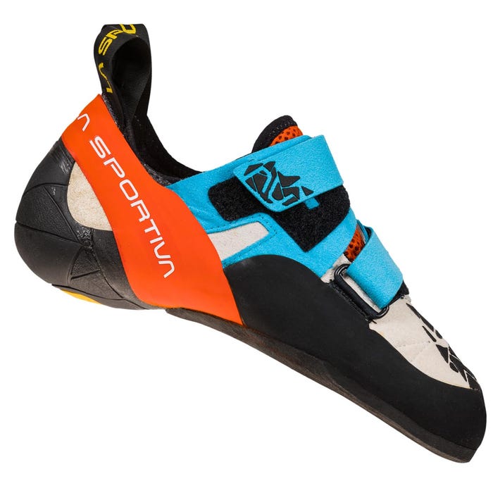 Blue/Flame Men's La Sportiva Otaki Climbing Shoes | 83547-ZUJD
