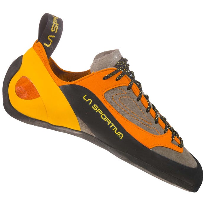 Brown/Orange Men's La Sportiva Finale Climbing Boots | 69308-MUES