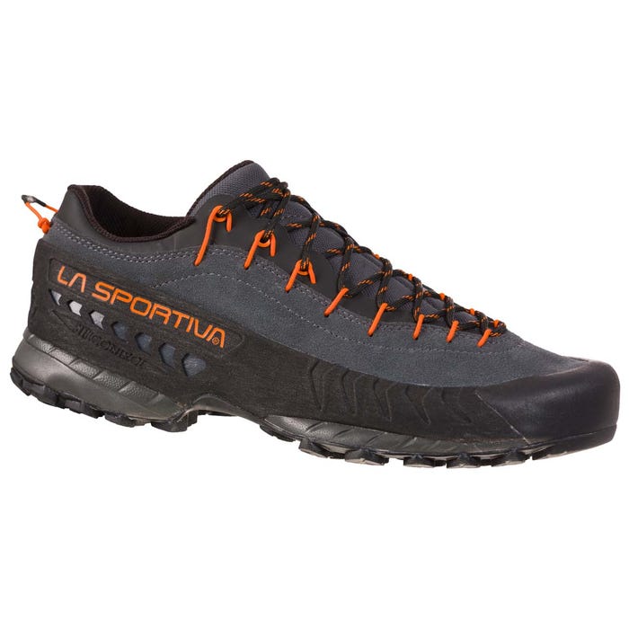 Carbon/Flame Men's La Sportiva TX4 Approach Shoes | 41763-MYJD