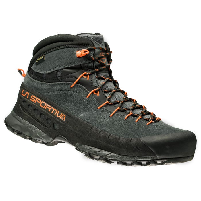 Carbon/Flame Men's La Sportiva TX4 Mid Gtx Approach Boots | 18479-XQEJ