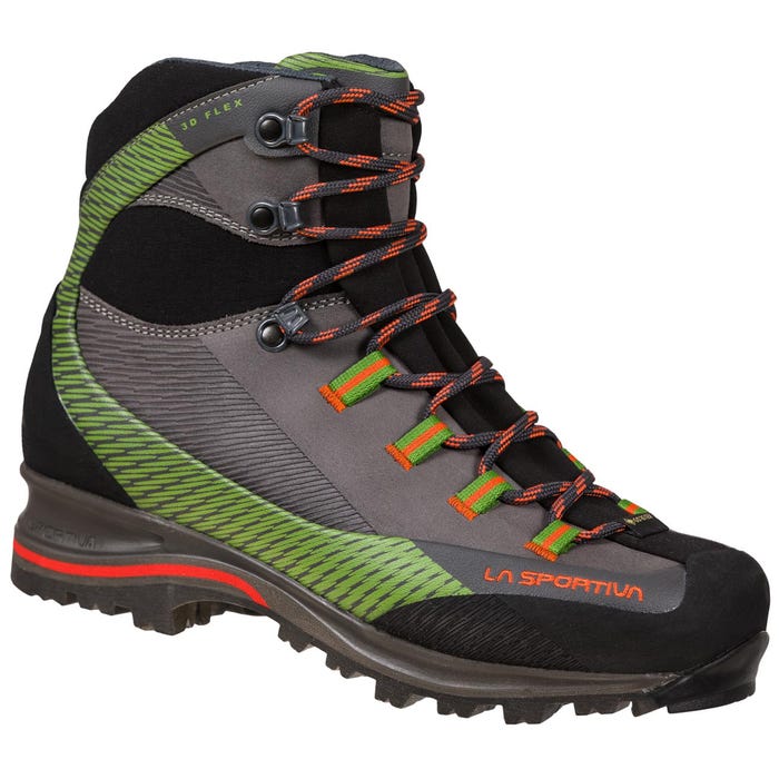 Carbon/Kale Women's La Sportiva Trango Trk Leather GTX Mountaineering Boots | 94175-KYQL