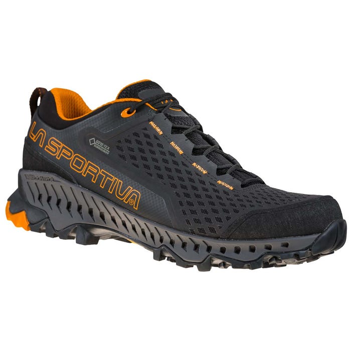 Carbon/Maple Men's La Sportiva Spire Gtx Hiking Shoes | 93468-FNSY
