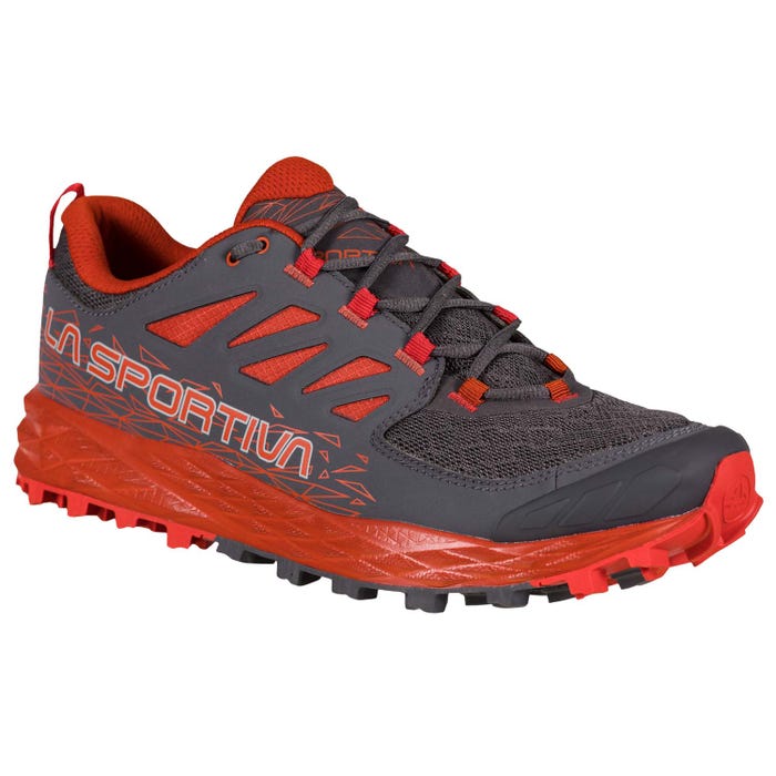 Carbon/Saffron Men's La Sportiva Lycan II Mountain Running Shoes | 47569-UXOE
