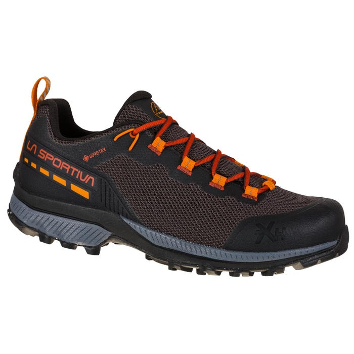 Carbon/Saffron Men's La Sportiva TX Hike Gtx Hiking Shoes | 49803-RVNK