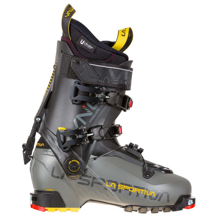 Carbon/Yellow Men's La Sportiva Vanguard Ski Mountaineering Boots | 17356-GVPO