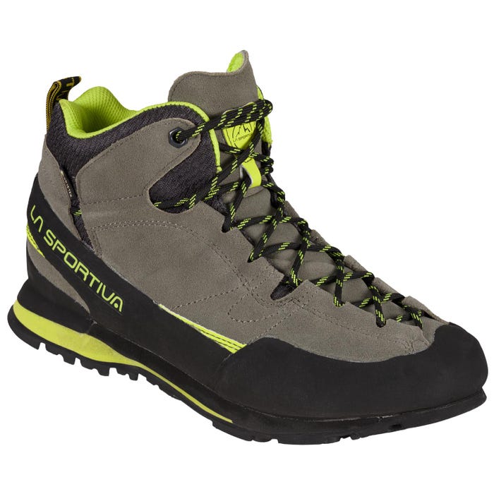 Clay/Neon Women's La Sportiva Boulder X Mid Approach Boots | 29548-KDUY