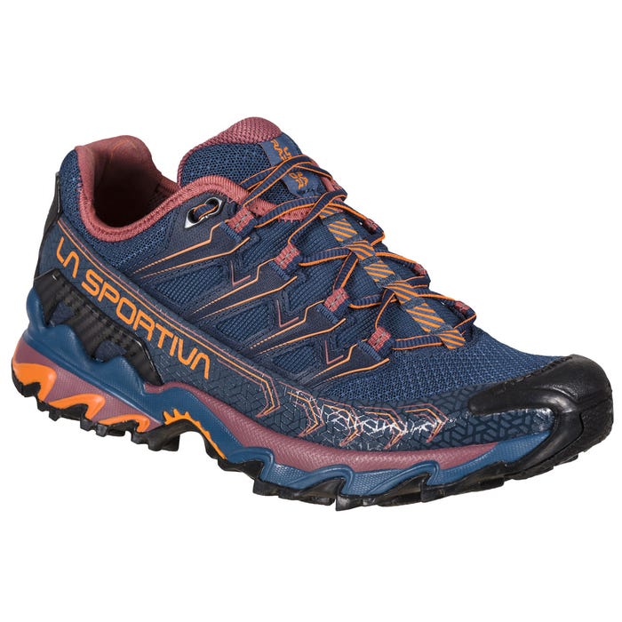 Denim/Rouge Women's La Sportiva Ultra Raptor II Mountain Running Shoes | 70925-YQSB