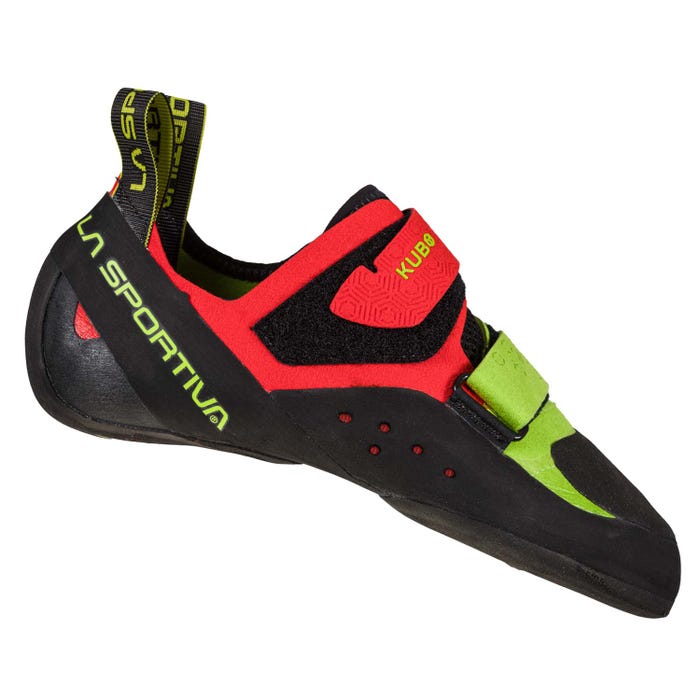 Goji/Neon Men's La Sportiva Kubo Climbing Shoes | 90751-KYOZ