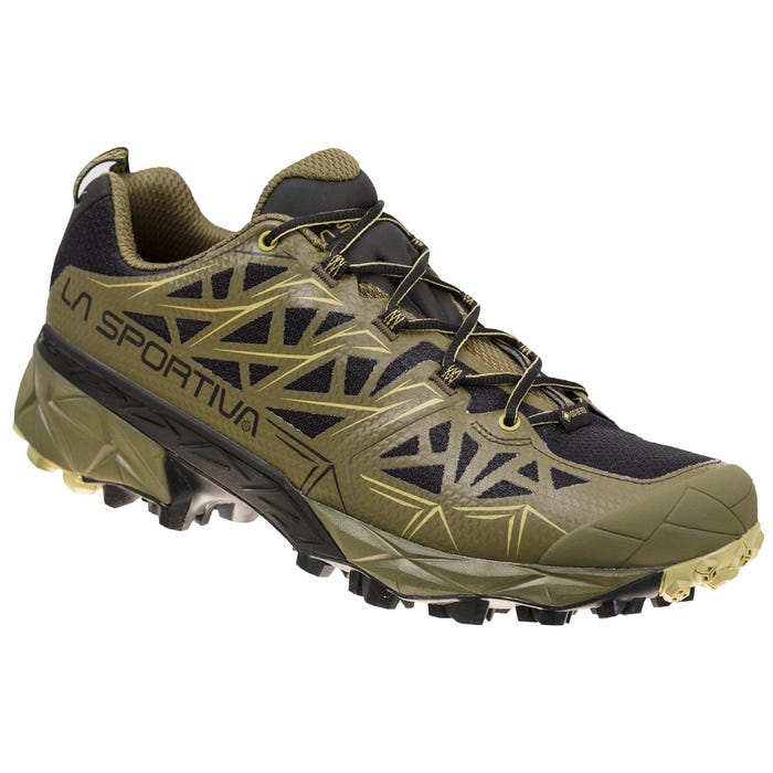 Ivy/Cedar Men's La Sportiva Akyra Gtx Mountain Running Shoes | 82159-XJSZ