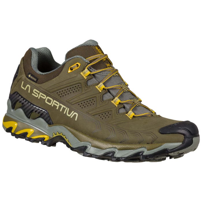 Ivy/Cedar Men's La Sportiva Ultra Raptor II Leather GTX Hiking Shoes | 70251-FRHB