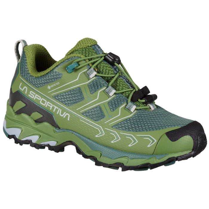 Kale/Pine Kid La Sportiva Ultra Raptor II JR Gtx Hiking Shoes | 83451-BZPN