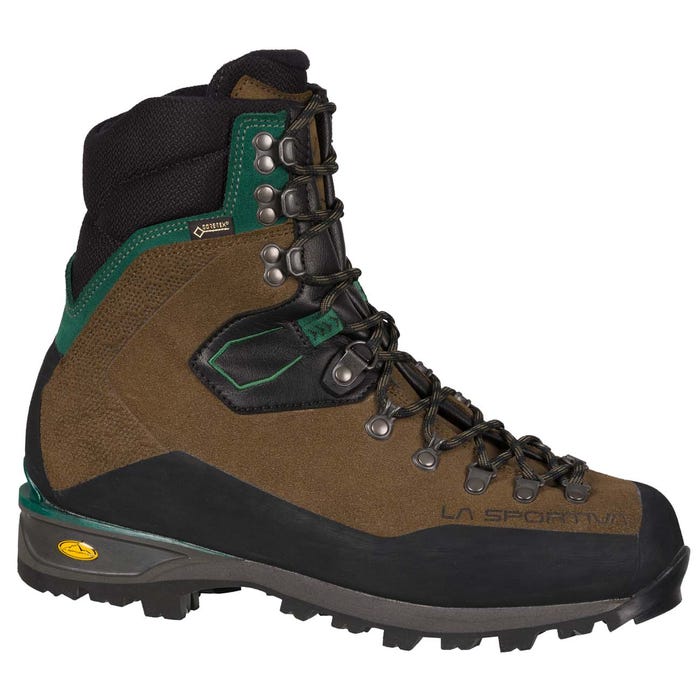 Mocha/Forest Men's La Sportiva Karakorum HC Gtx Mountaineering Boots | 25104-GRLD