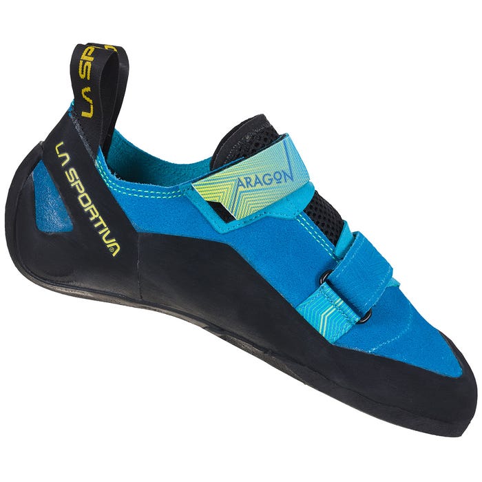 Neptune/Citrus Men's La Sportiva Aragon Climbing Shoes | 52736-EMSD