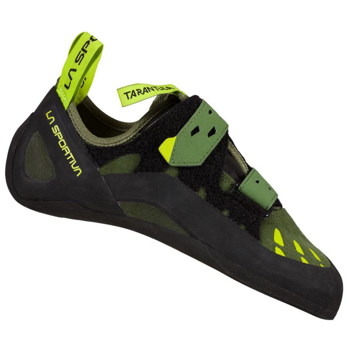 Olive/Neon Men's La Sportiva Tarantula Climbing Shoes | 98072-CRQK