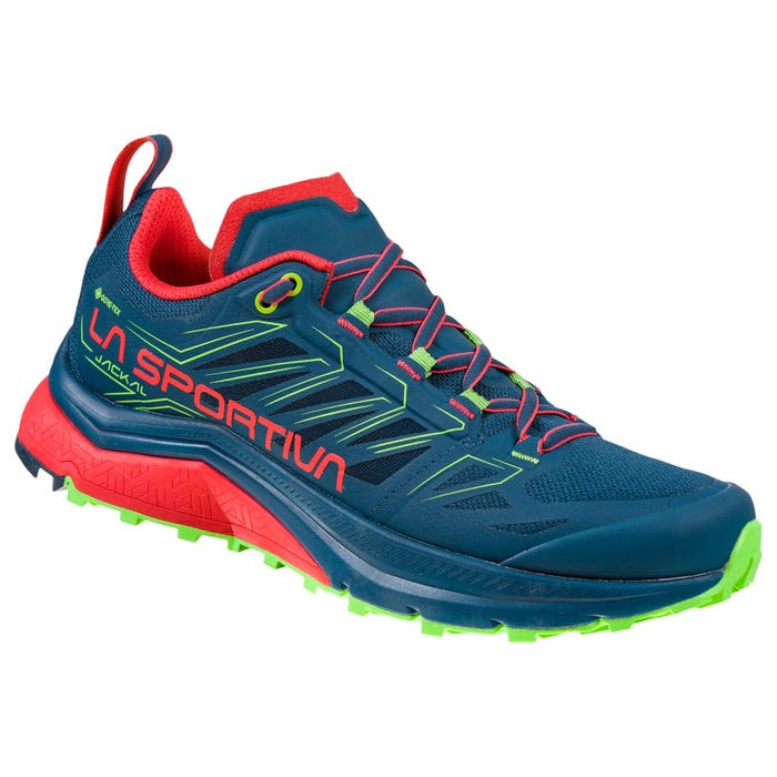 Opal/Hibiscus Women's La Sportiva Jackal GTX Mountain Running Shoes | 31874-UVXL