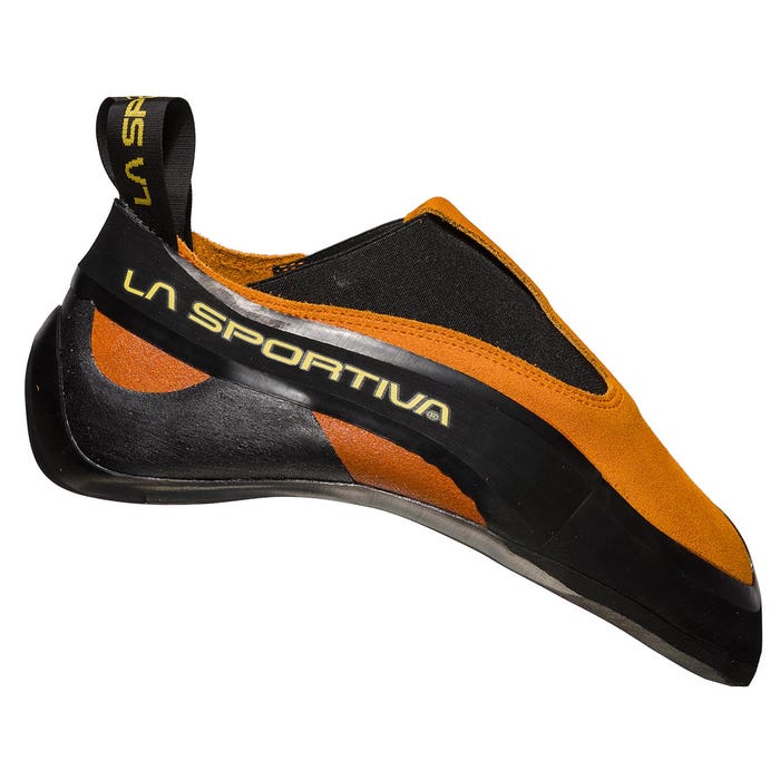 Orange Men's La Sportiva Cobra Climbing Shoes | 91504-YTPC