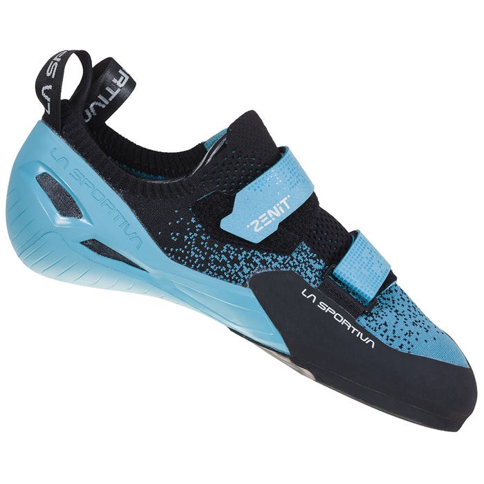 Pacific Blue/Black Women's La Sportiva Zenit Climbing Shoes | 86904-IRHX