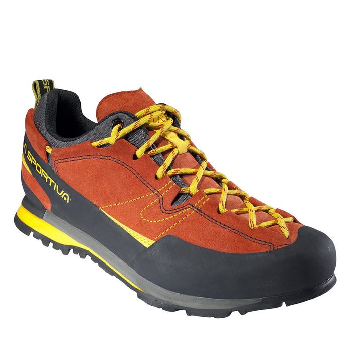 Red Men's La Sportiva Boulder X Approach Shoes | 80537-MWKN