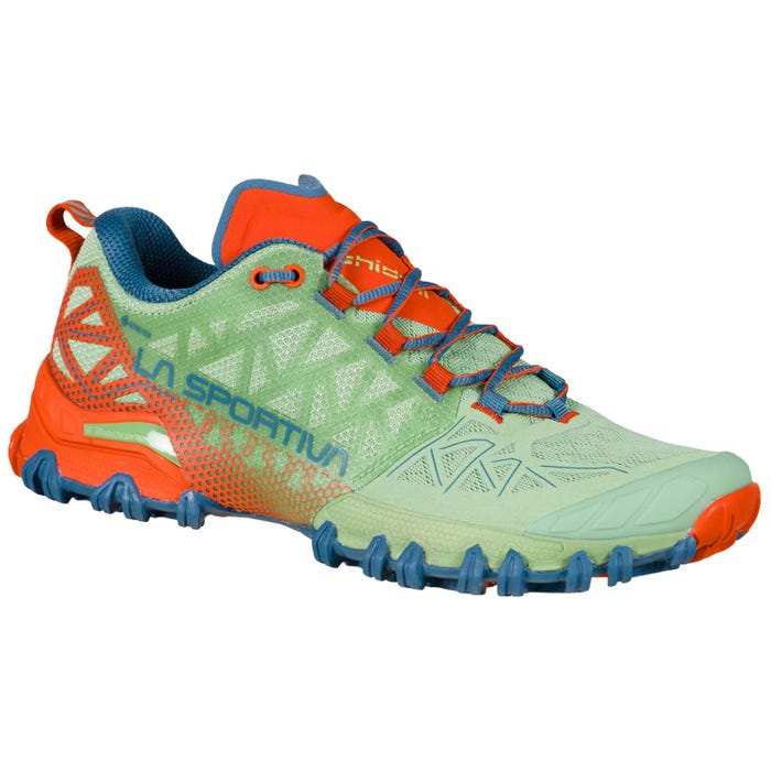 Sage/Atlantic Women's La Sportiva Bushido II GTX Mountain Running Shoes | 50723-HXOU