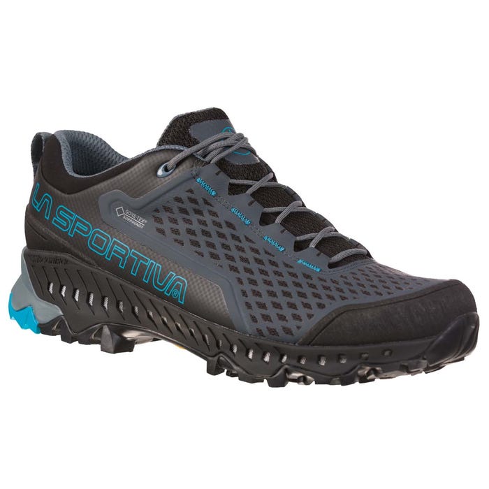 Slate/Tropic Blue Men's La Sportiva Spire Gtx Hiking Shoes | 27194-FNYO