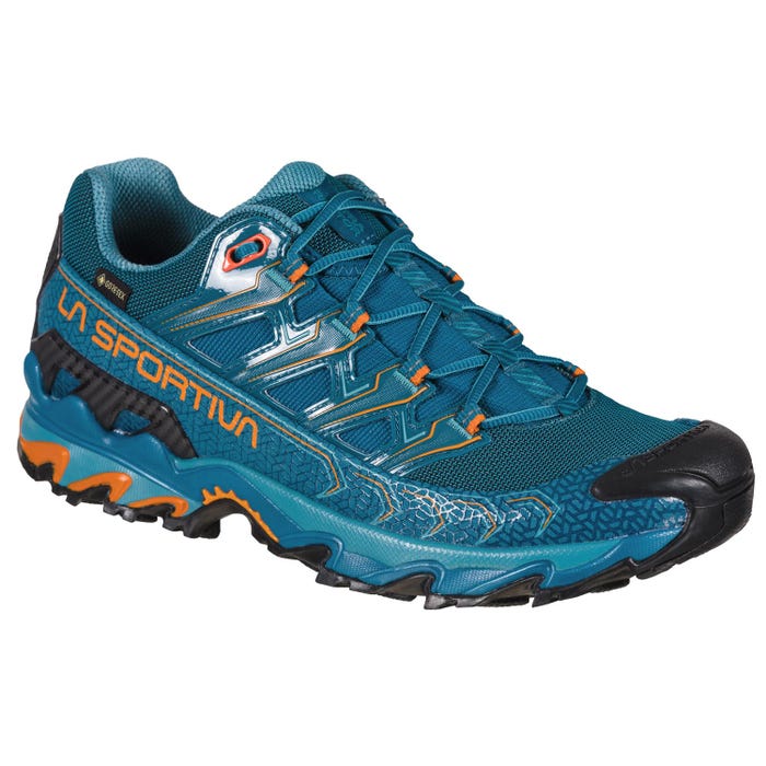 Space Blue/Maple Men's La Sportiva Ultra Raptor II Gtx Hiking Shoes | 54901-LWHU
