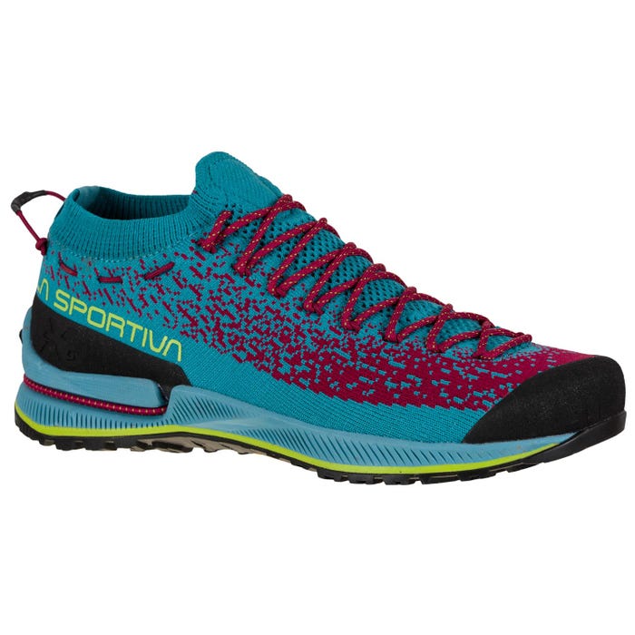 Topaz/Red Plum Women's La Sportiva TX2 Evo Approach Shoes | 46095-KYWN