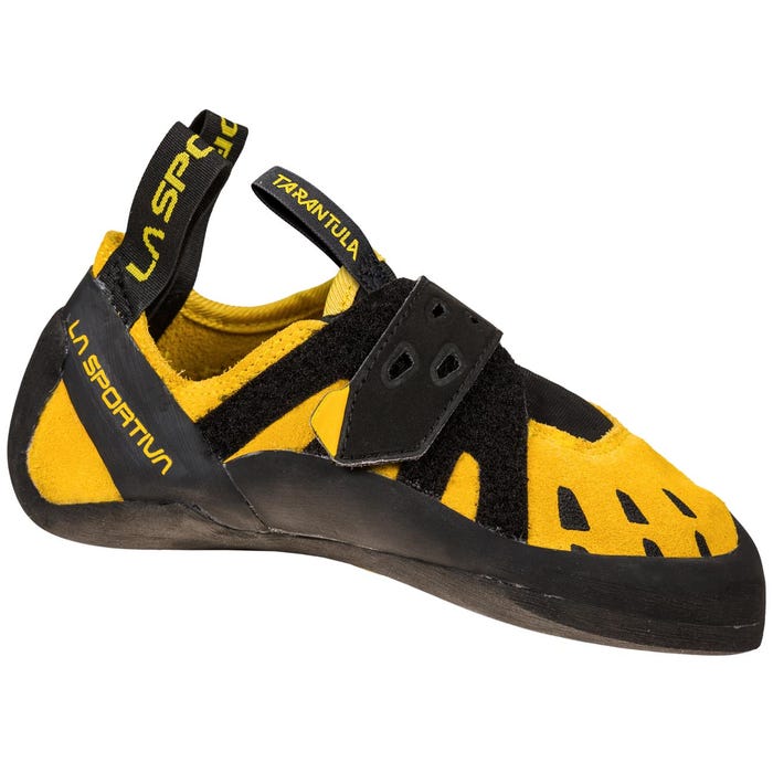 Yellow/Black Kid La Sportiva Tarantula JR Climbing Shoes | 91503-DBTE