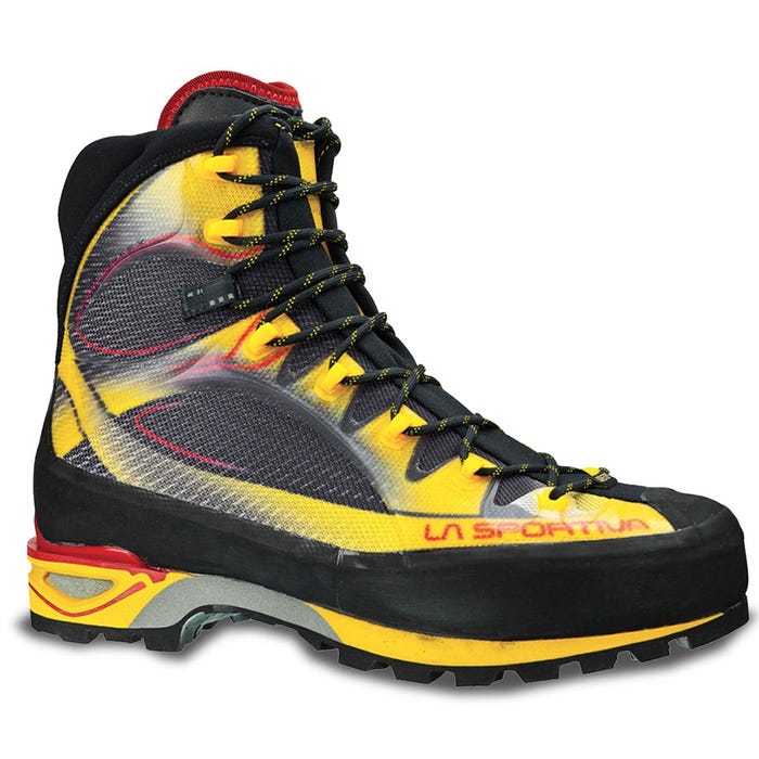 Yellow/Black Men's La Sportiva Trango Cube Gtx Mountaineering Boots | 75641-BAJW
