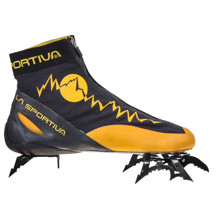 Yellow Men's La Sportiva Mega Ice EVO Climbing Boots | 75326-UXFO